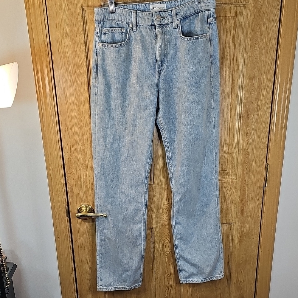 Zara Light Blue Denim Jeans